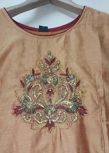 Elegant Embroidered Kurta