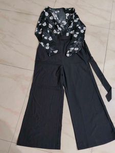 Floral Print Jumpsuit