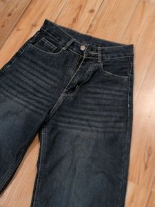 Dark Wash Wide Leg Jeans