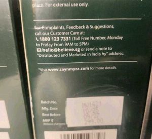Zayn &amp; Myza Tea Tree Facewash - 3 Pcs