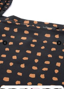 Roadster Black Printed Puff Sleeves Top