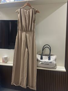 Elegant Beige Jumpsuit