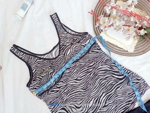 Zebra Print Bikini Set