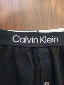 Calvin Klein Black Boxer Briefs L