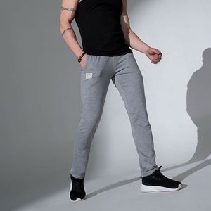 HubberholmeMen Grey Melange Regular Fit Track Pant