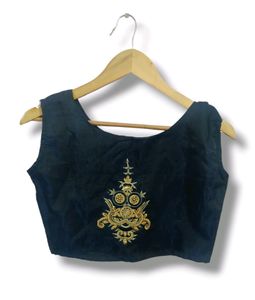 Navy Blue Lehenga Choli (Women's)