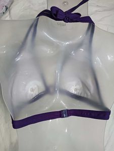 Purple 💙Halterneck Bikini Top