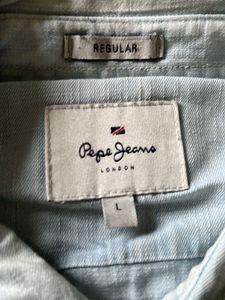 Pepe Jeans Blue Denim Shirt