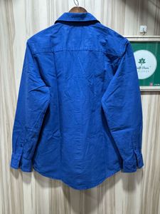 Levis Blue Button Down Cotton Shirt