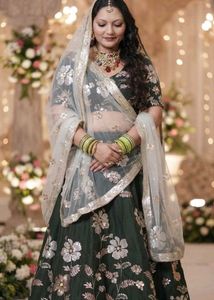 Elegant Floral Lehenga Choli Set