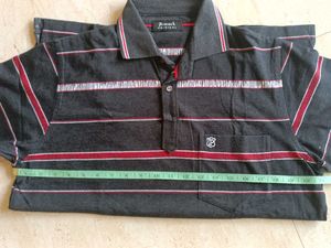 Men's Striped Polo Shirt