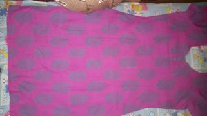 Pink Kurta with Paisley Print