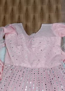 Heavy Mirror Work Gown