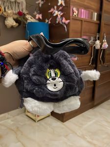 Cute Tom & Jerry Plush Handbag