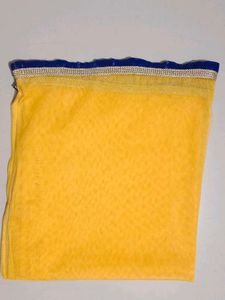 Yellow Net Dupatta