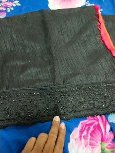 Black Blouse Material