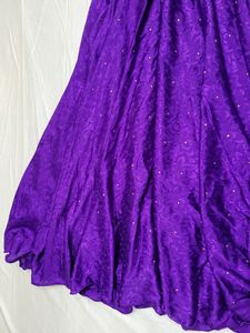 Purple Maxi Skirt