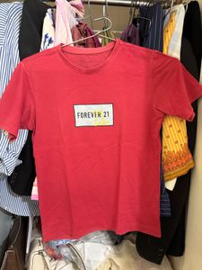 Forever 21 Red Graphic Tee