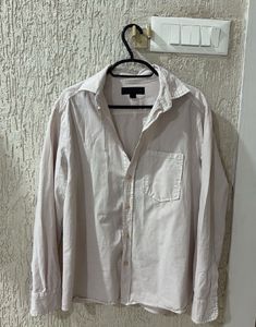 Zara Light Colored Long Sleeve Shirt