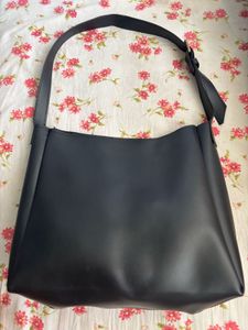 Faux Leather Tote Bag