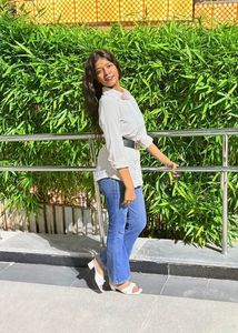 White Shirt with Belt