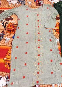 Embroidered Kurta