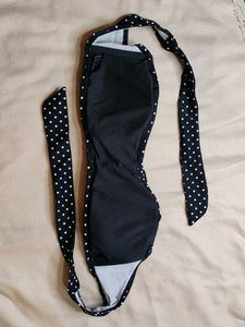 Polka Dot Bra Top strapless