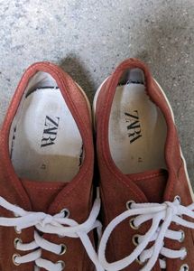 Zara Suede Casual Sneakers