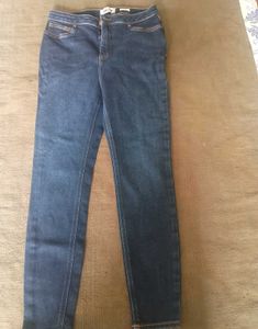 Classic Dark Wash Denim Jeans