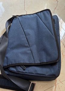 Navy Blue Messenger Bag