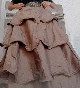 Tiered Ruffled lehenga choli duppta set