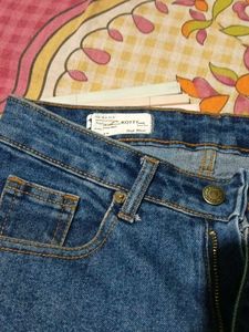 blue denim jeans