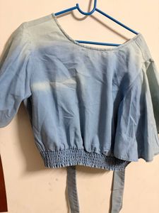 Street9 Light Blue Top