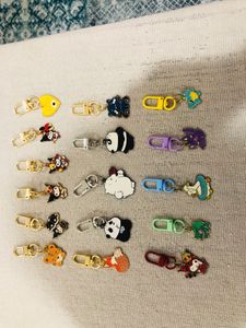 combo of 16 enamel charms