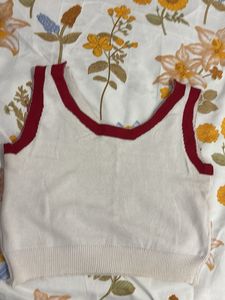 Oreo V-Neck Sweater Vest