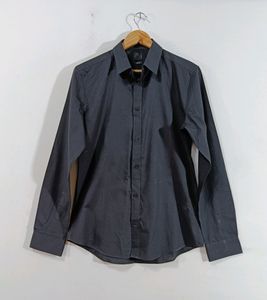 H&M Black Slim Fit Shirt(Men)🔥