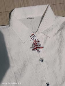 White Embroidered midi Dress