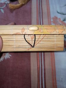 Bamboo storage bag