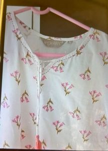 Farshi Floral Print Kurta Set