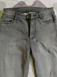 Stylish Black &amp; Grey Jeans