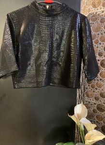 Leather co-ord set