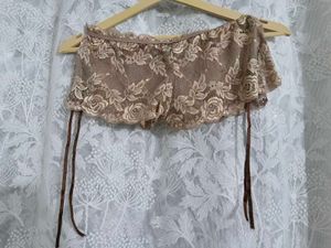 Elegant Silk nighty with Ribbon Detail