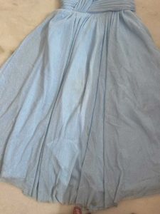 Stunning Baby Blue A-Line Gown