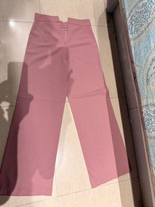 Wide Leg Dusty Rose Pants