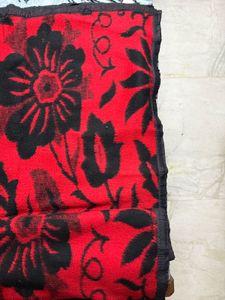 🆕Floral Red Blanket
