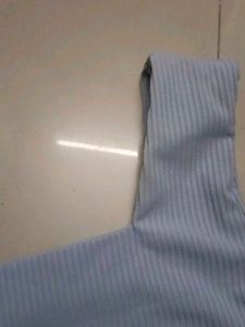 Ribbed Square Neck Tank Top