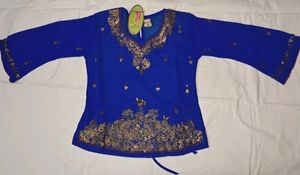 Peacock COLOUR Lehenga Choli ( 7 - 8.5 years)