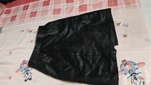 Black Faux Leather Pants