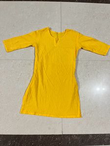 Yellow Tunic Top