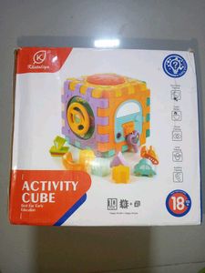 Interactive Activity Cube Toy